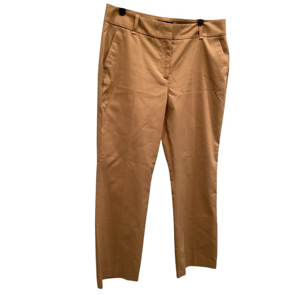 Talbots Womens Heritage Dress Pant Size 14 Beige Workwear Office Business Preppy